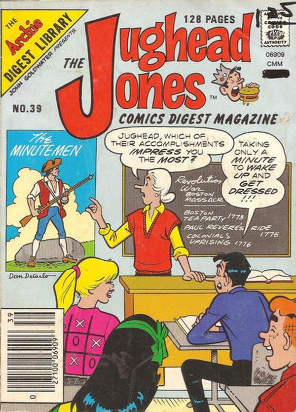 The Jughead Jones Comics Digest #39 cover