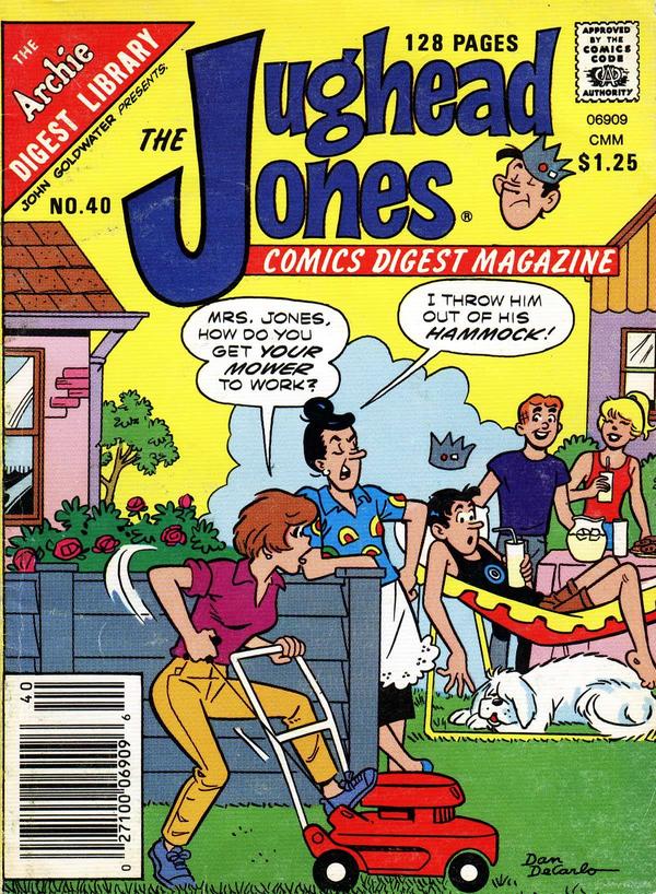 The Jughead Jones Comics Digest #40 cover