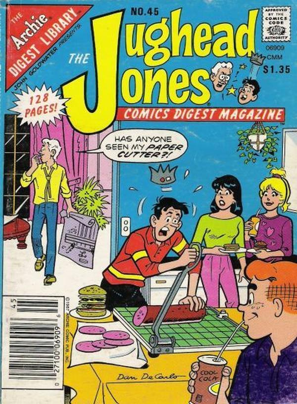 The Jughead Jones Comics Digest #45 cover