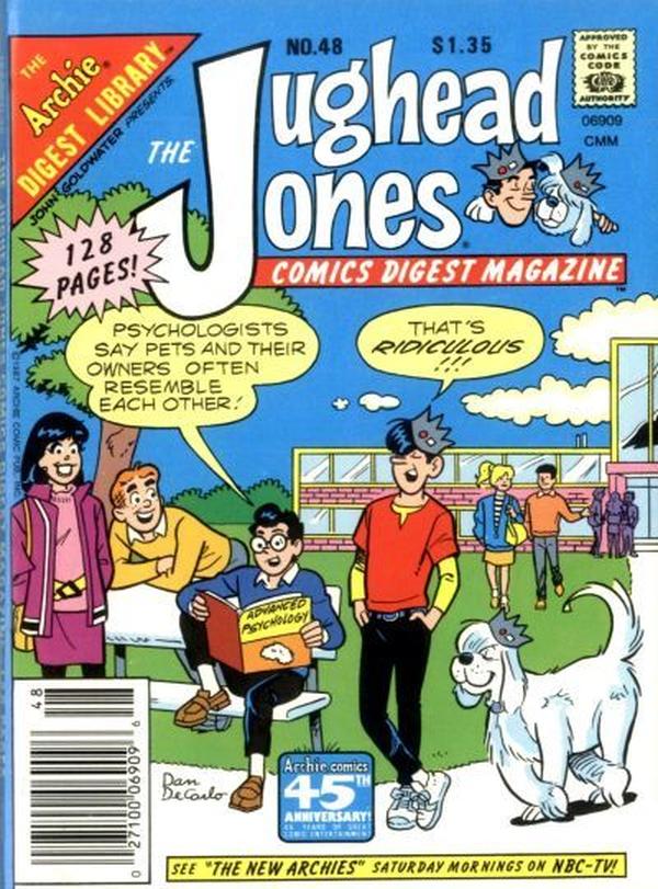 The Jughead Jones Comics Digest #48 cover