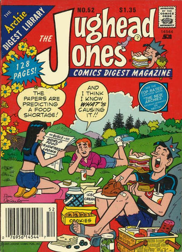 The Jughead Jones Comics Digest #52 cover