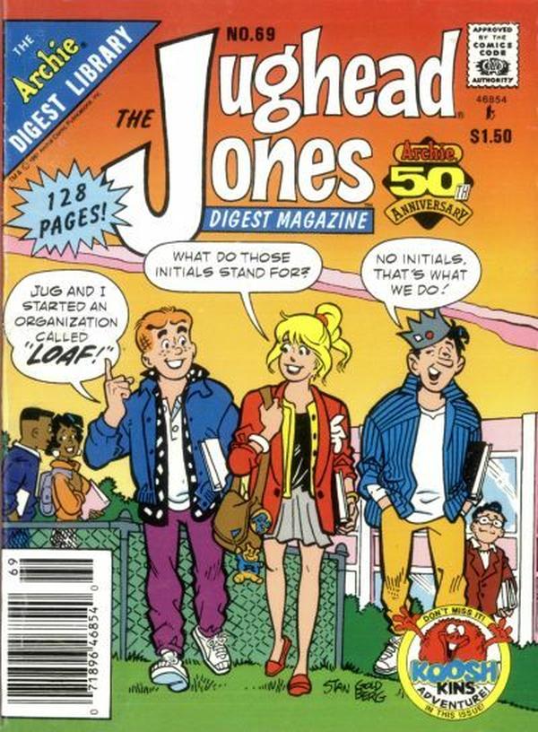 The Jughead Jones Comics Digest #69 cover