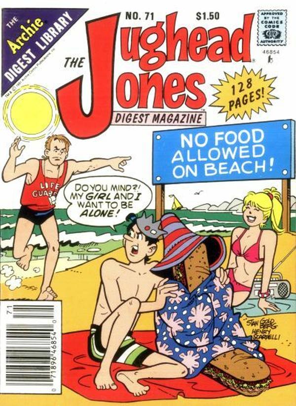The Jughead Jones Comics Digest #71 cover