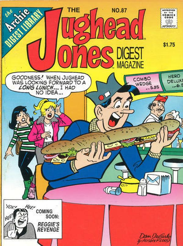The Jughead Jones Comics Digest #87 cover