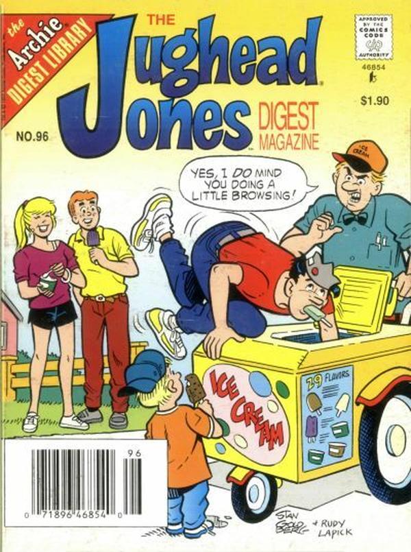The Jughead Jones Comics Digest #96 cover