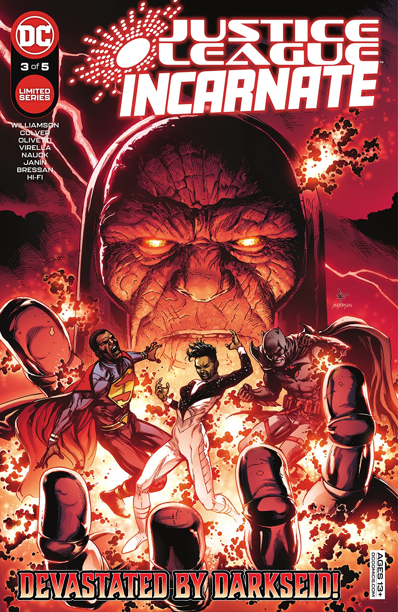 Justice League Incarnate #3 cover