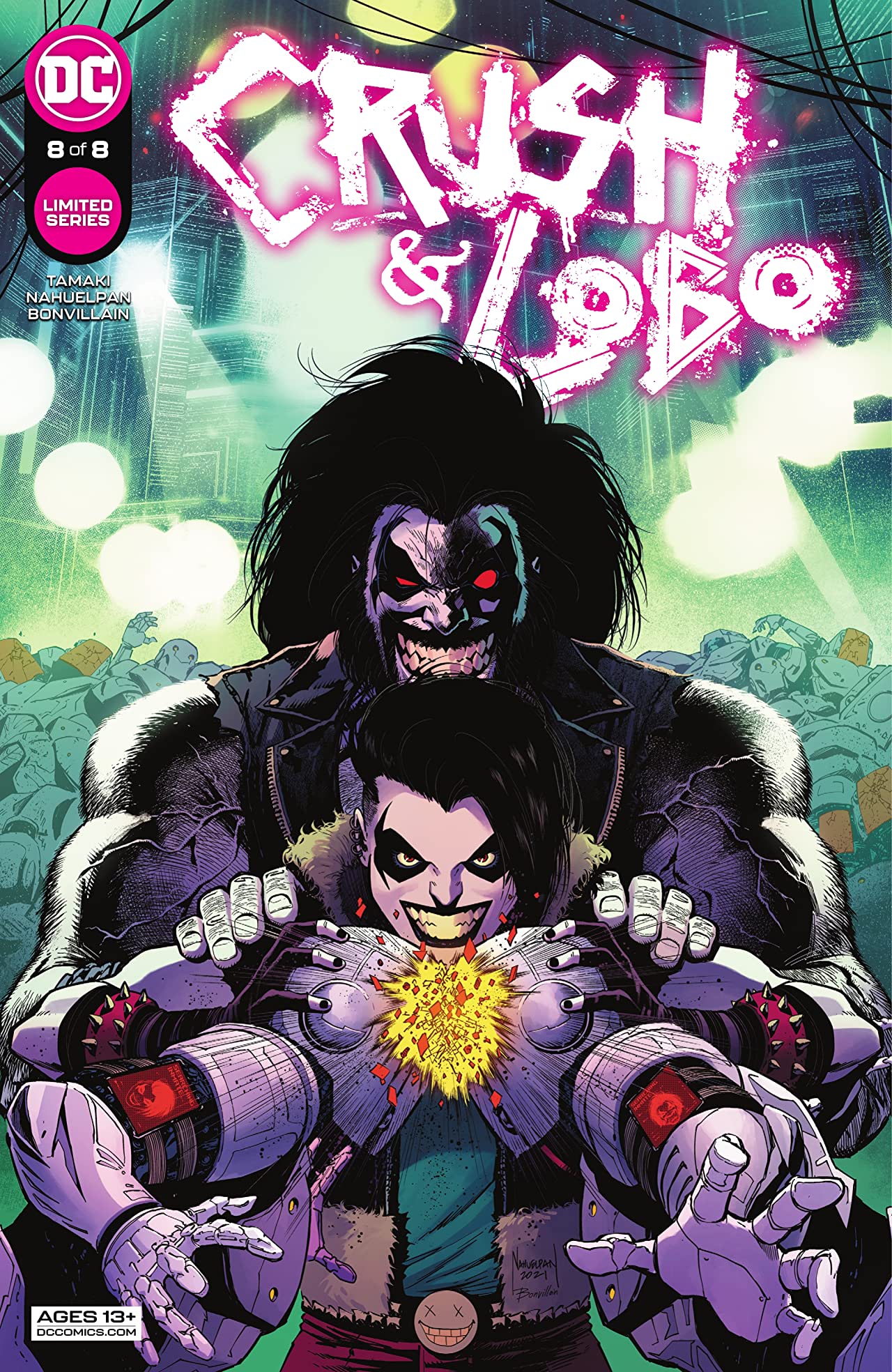 Crush & Lobo #8 cover