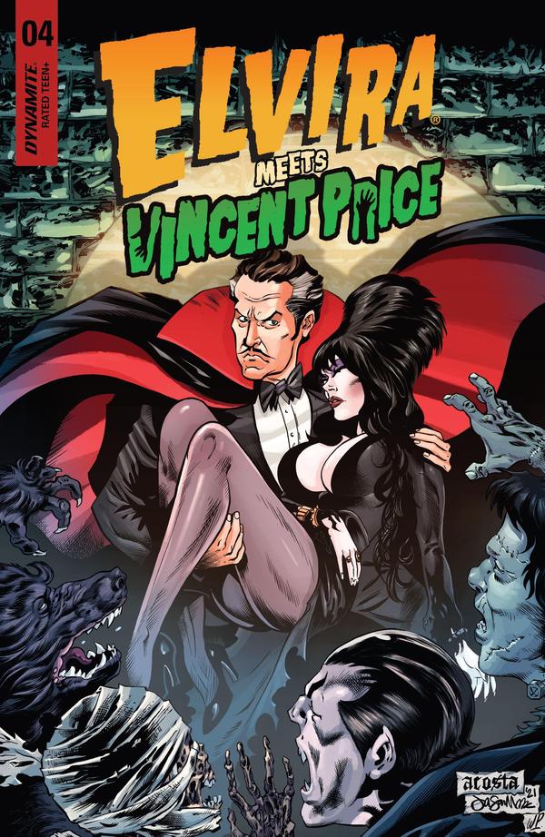 Elvira Meets Vincent Price #4 cover