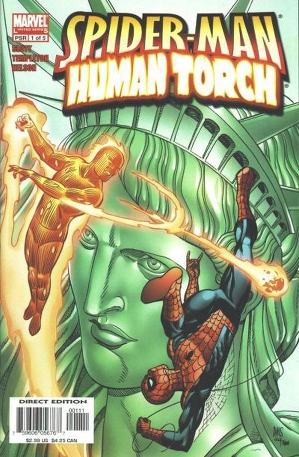 Spider-Man / Human Torch #1 cover