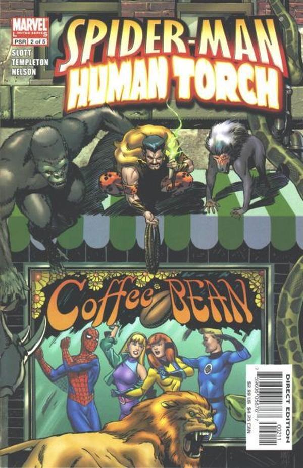 Spider-Man / Human Torch #2 cover