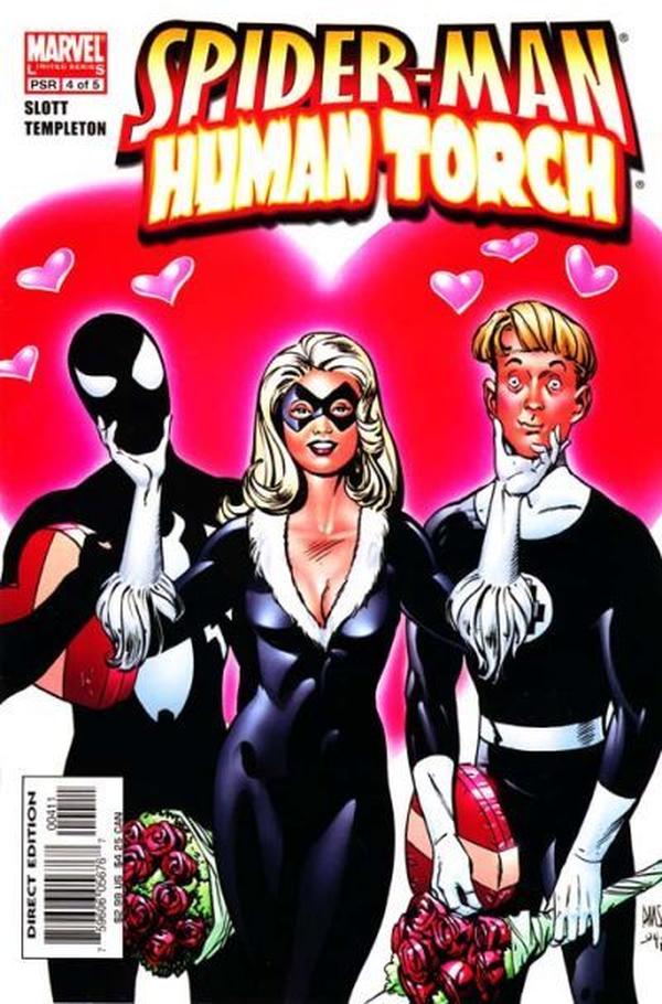Spider-Man / Human Torch #4 cover