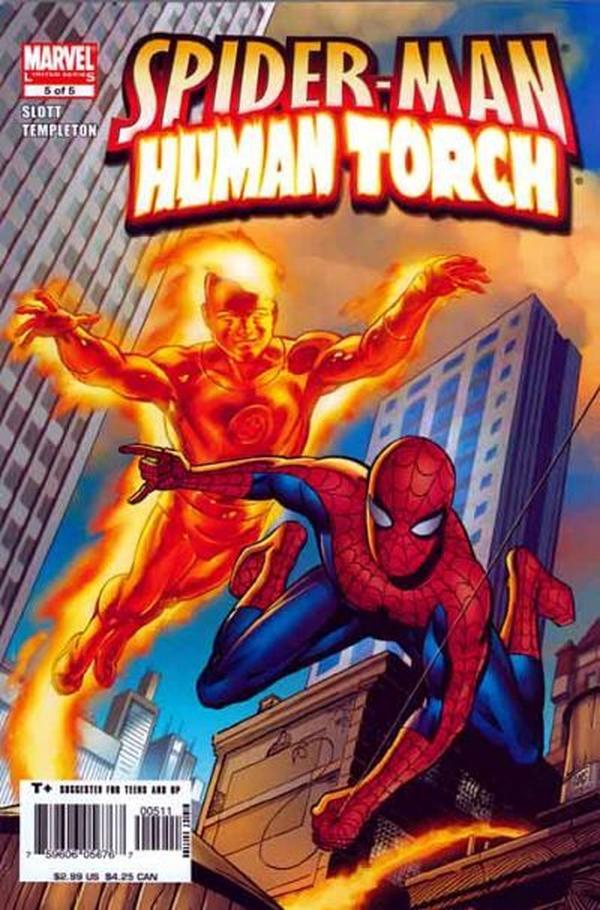 Spider-Man / Human Torch #5 cover