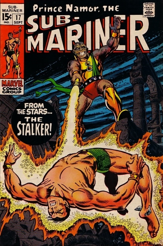 Sub-Mariner #17 cover