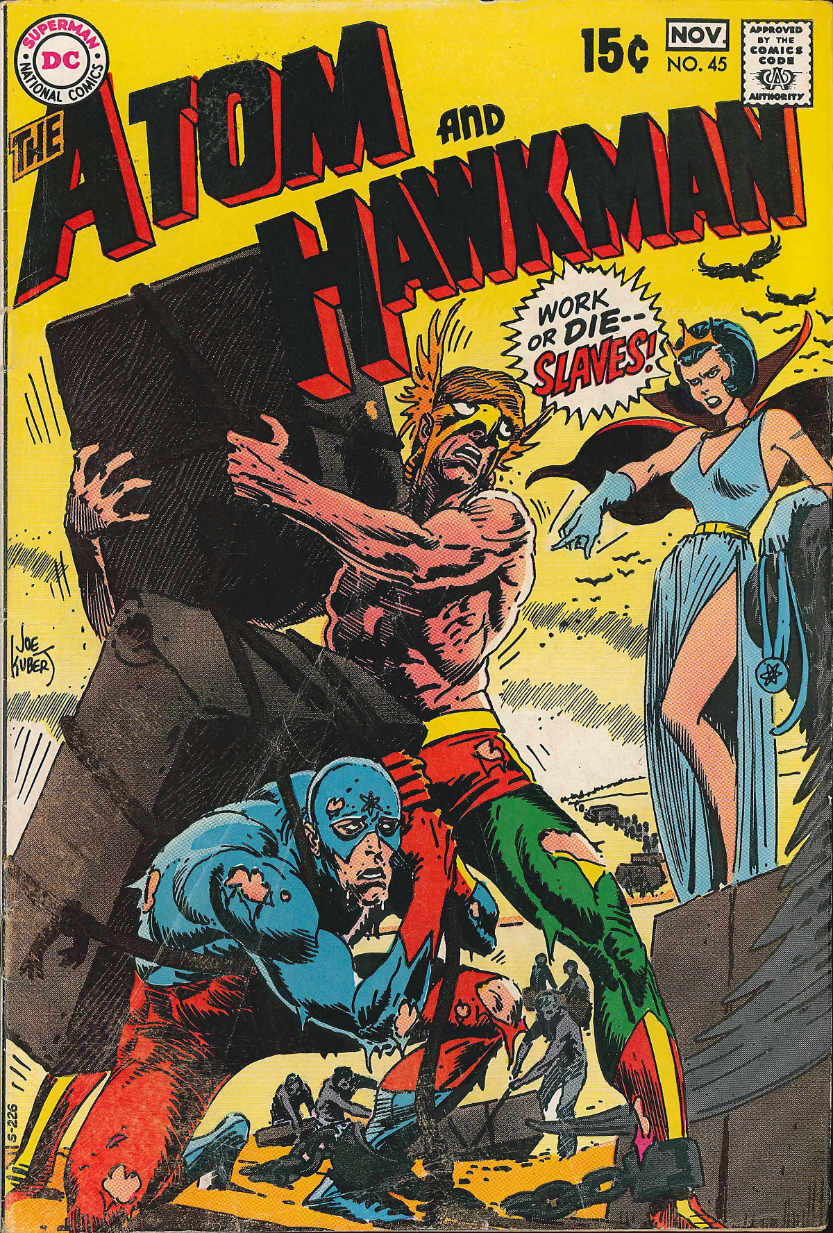 The Atom & Hawkman #45 cover