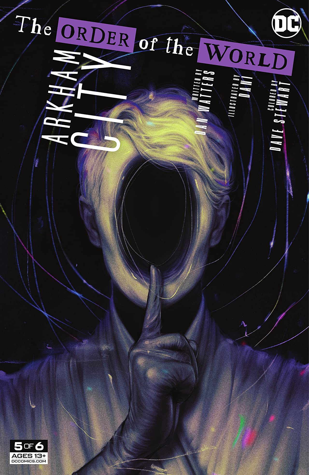 Arkham City: The Order of the World #5 cover