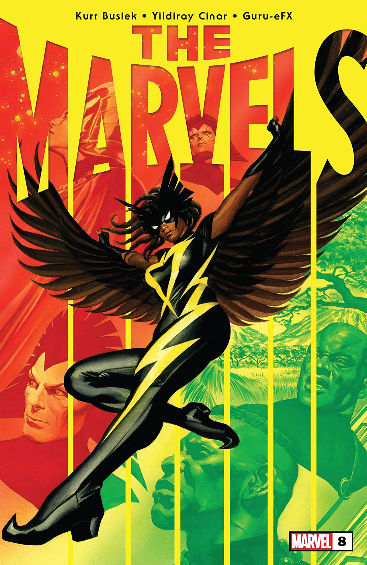 The Marvels #8 cover