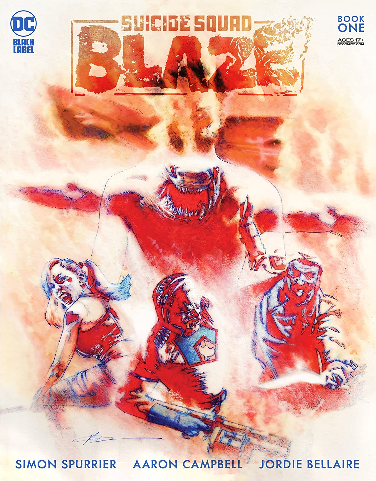 Suicide Squad: Blaze #1 cover