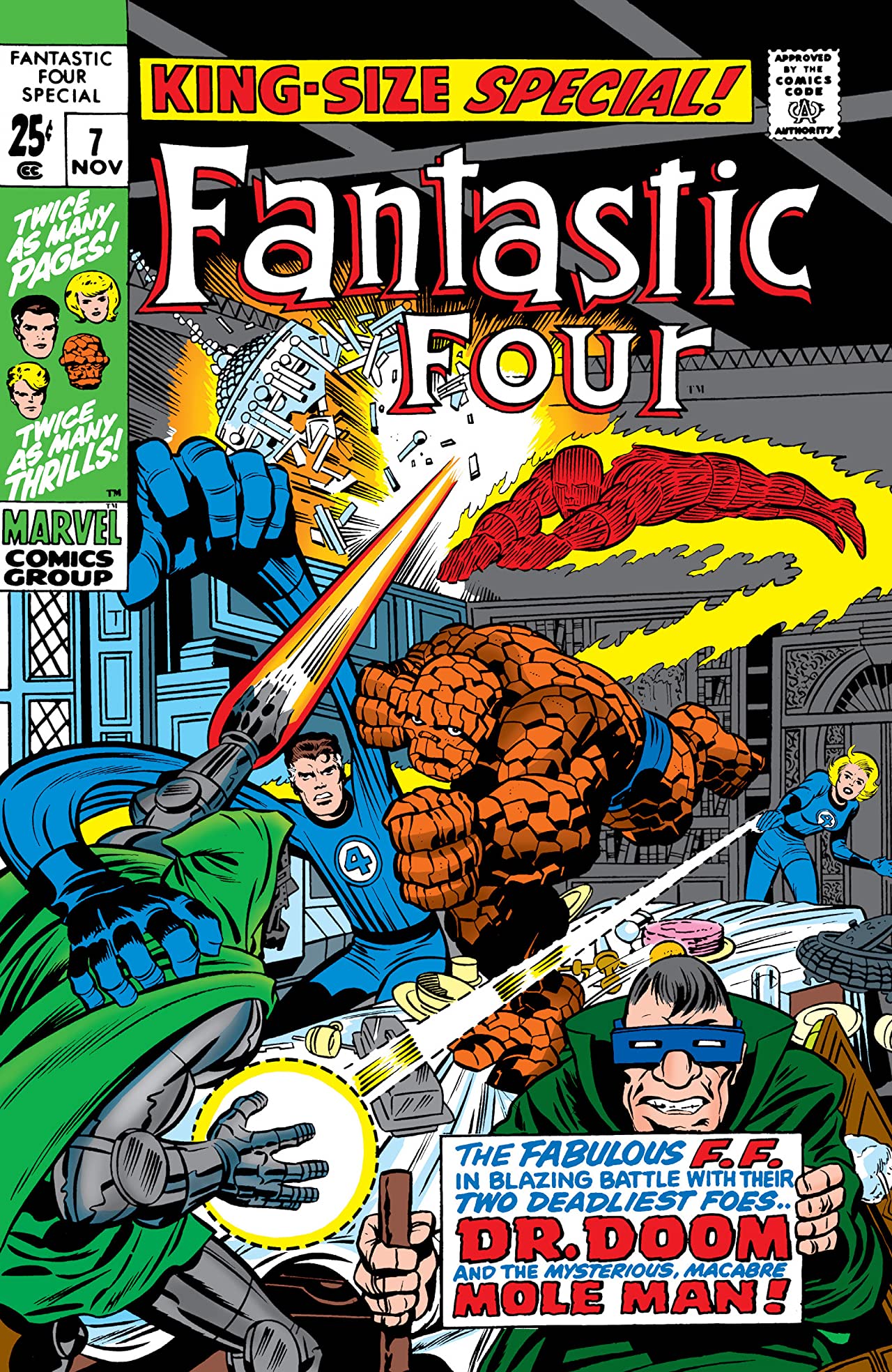 Fantastic Four Annual #7 cover
