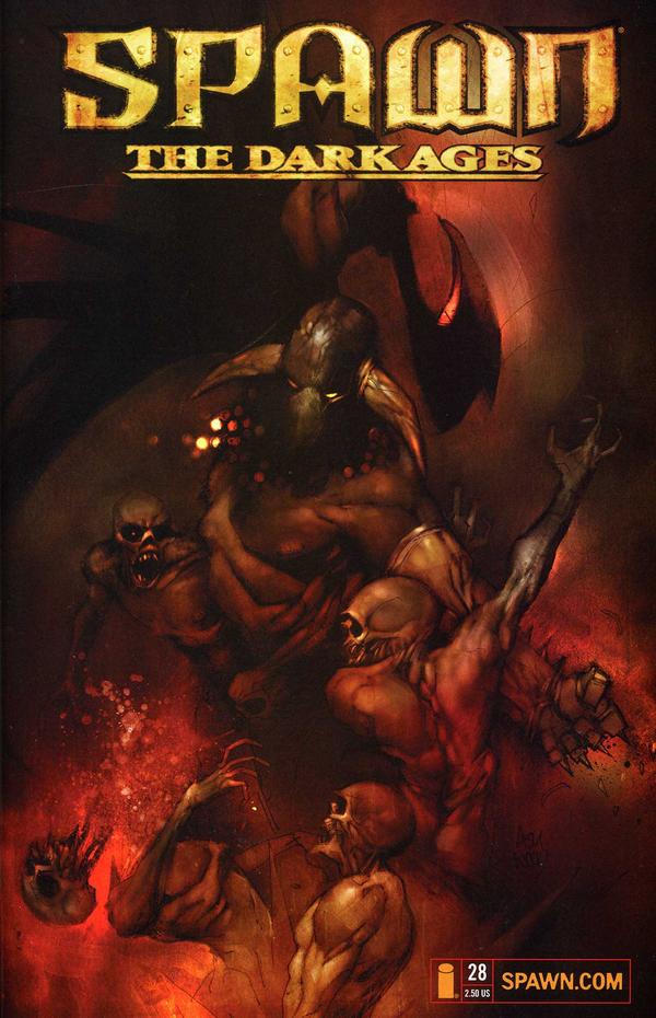 Spawn: The Dark Ages #28 cover