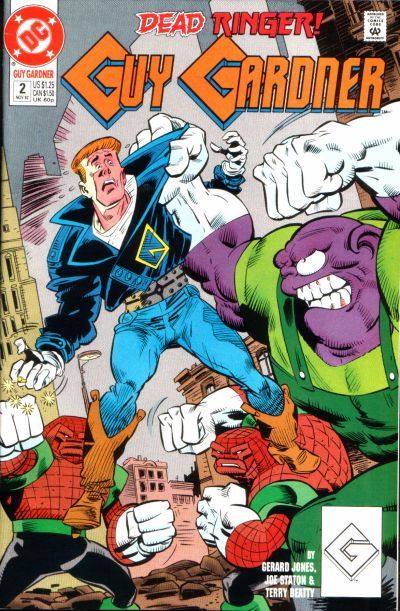 Guy Gardner #2 cover