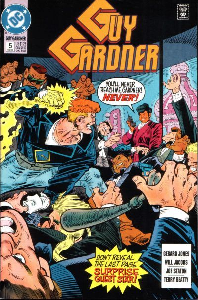 Guy Gardner #5 cover