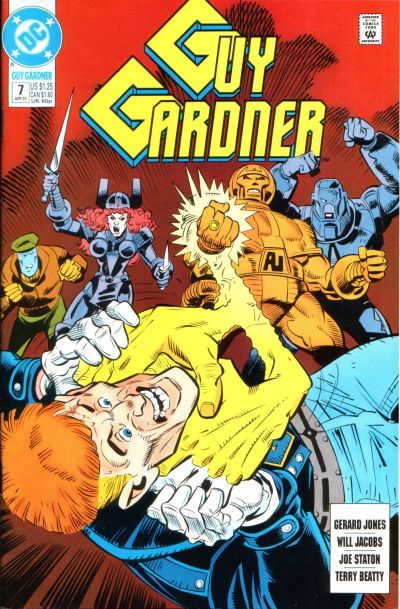 Guy Gardner #7 cover
