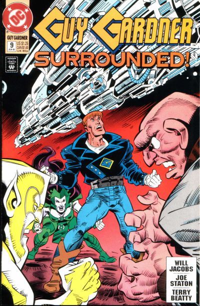 Guy Gardner #9 cover