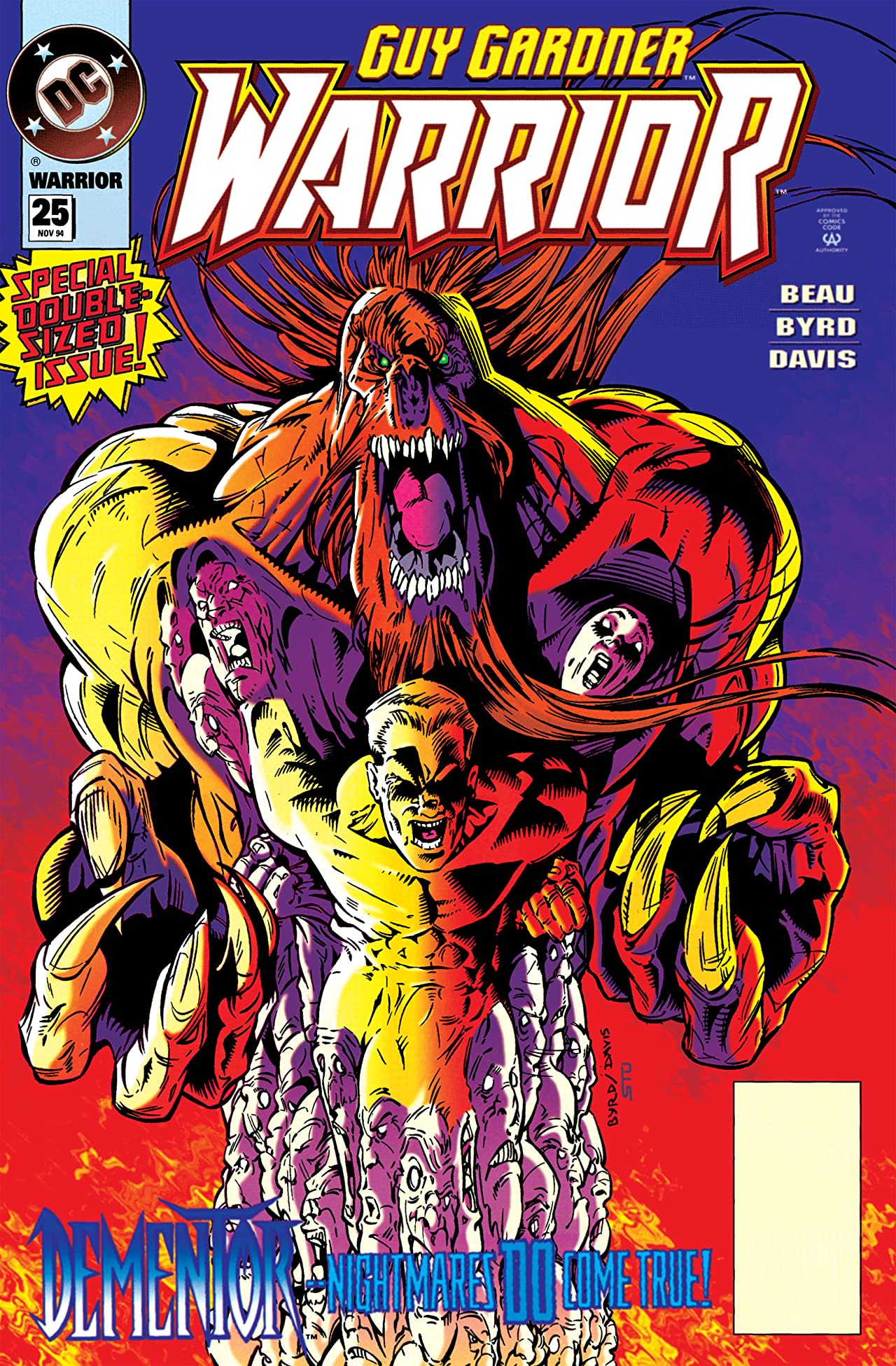 Guy Gardner: Warrior #25 cover