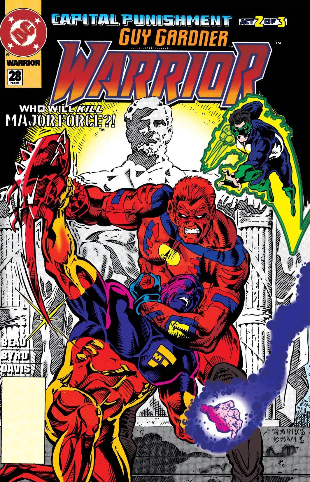 Guy Gardner: Warrior #28 cover