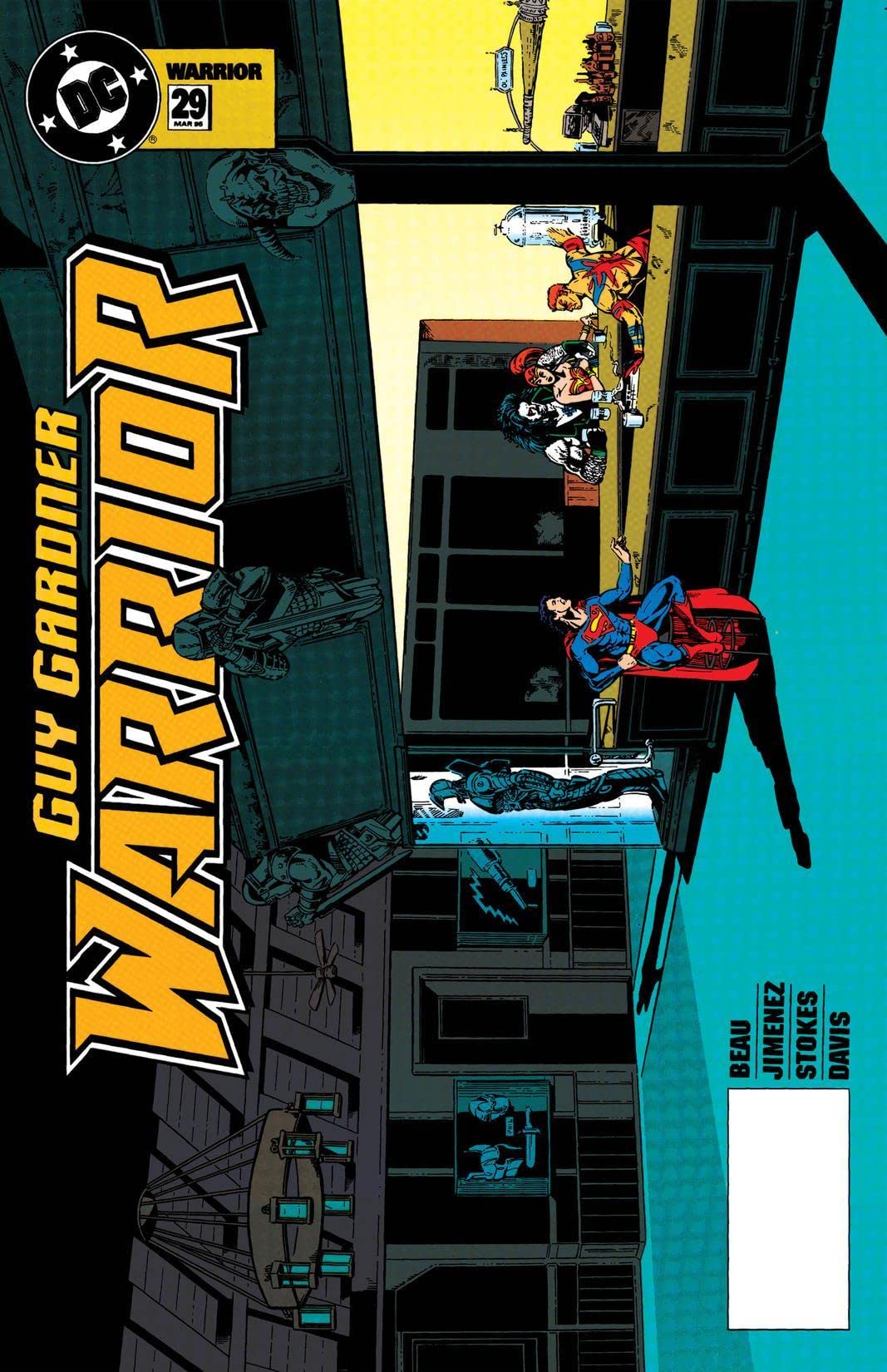 Guy Gardner: Warrior #29 cover
