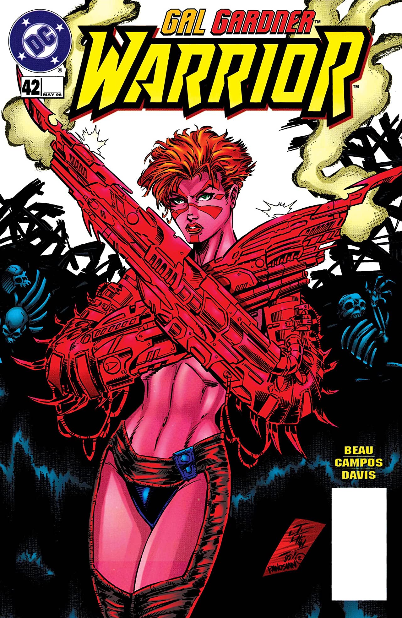 Guy Gardner: Warrior #42 cover