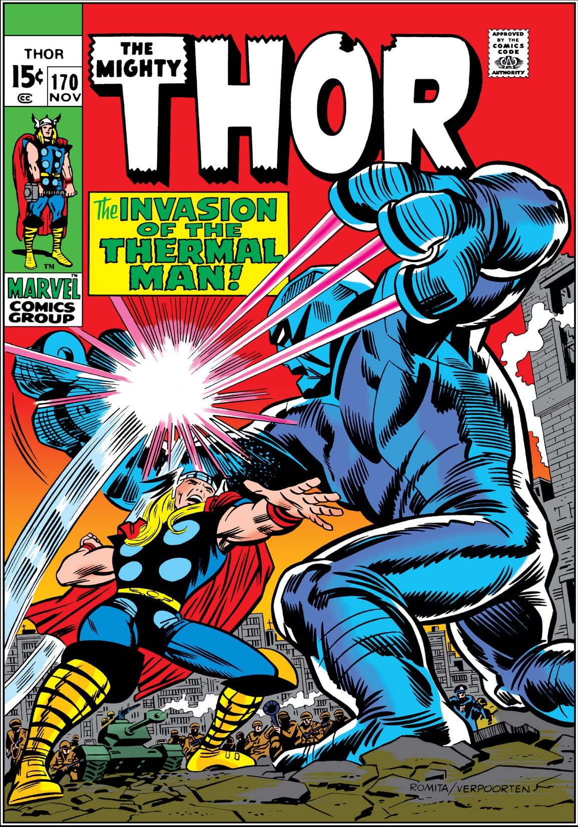 Thor #170 cover