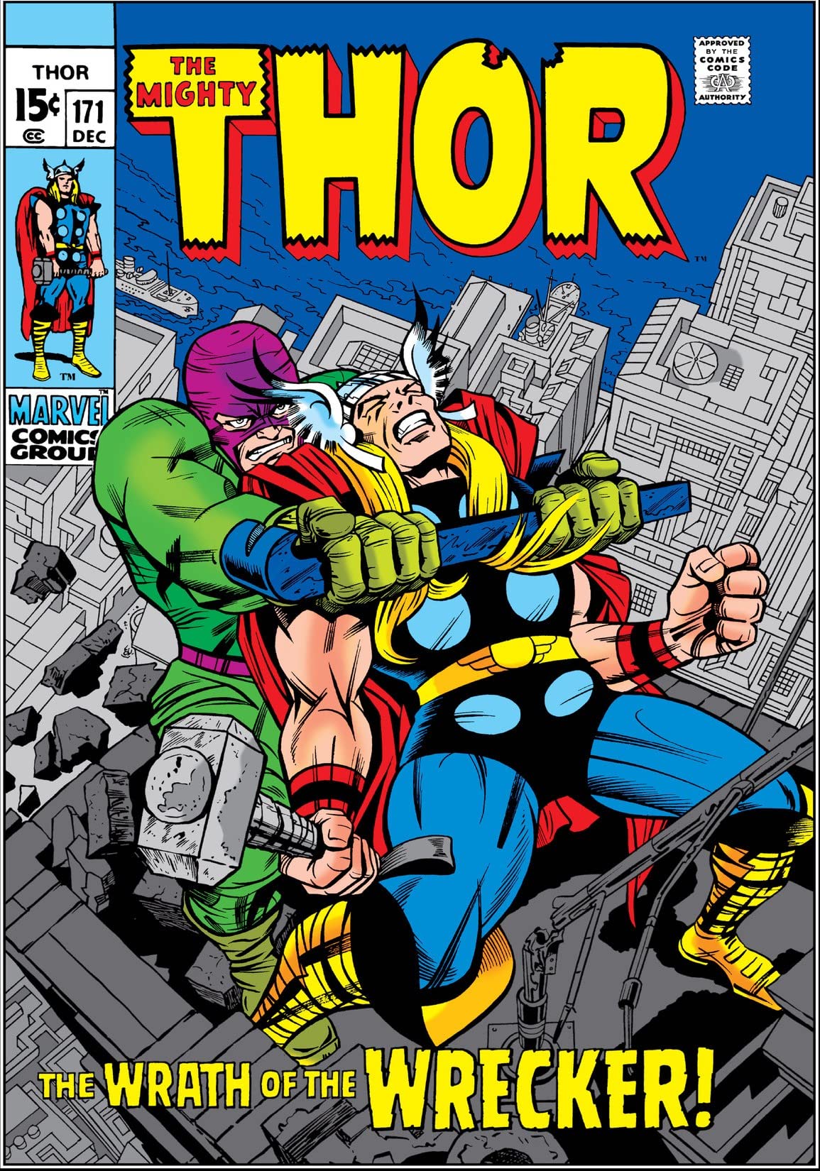 Thor #171 cover