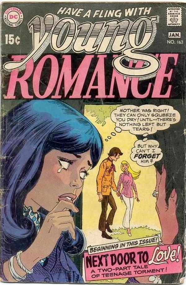 Young Romance #163 cover