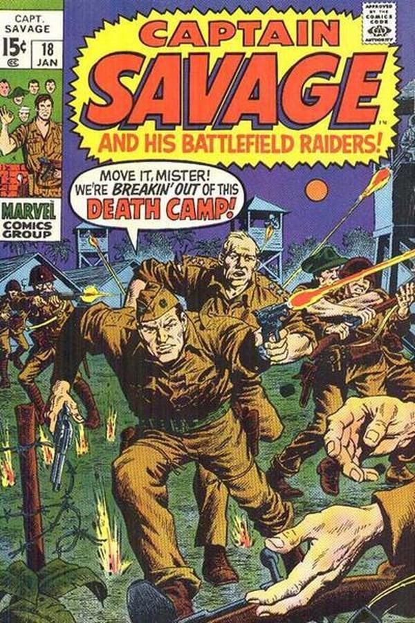 Capt. Savage and His Leatherneck Raiders #18 cover