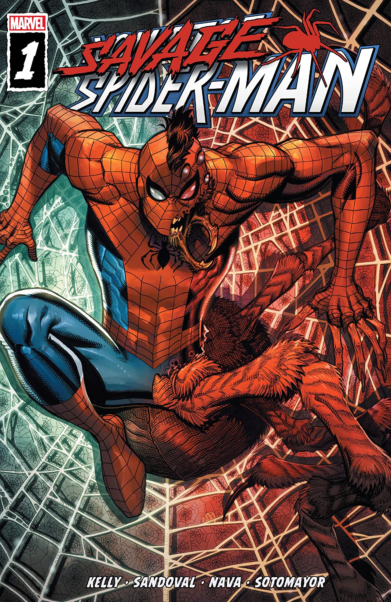 Savage Spider-Man #1 cover