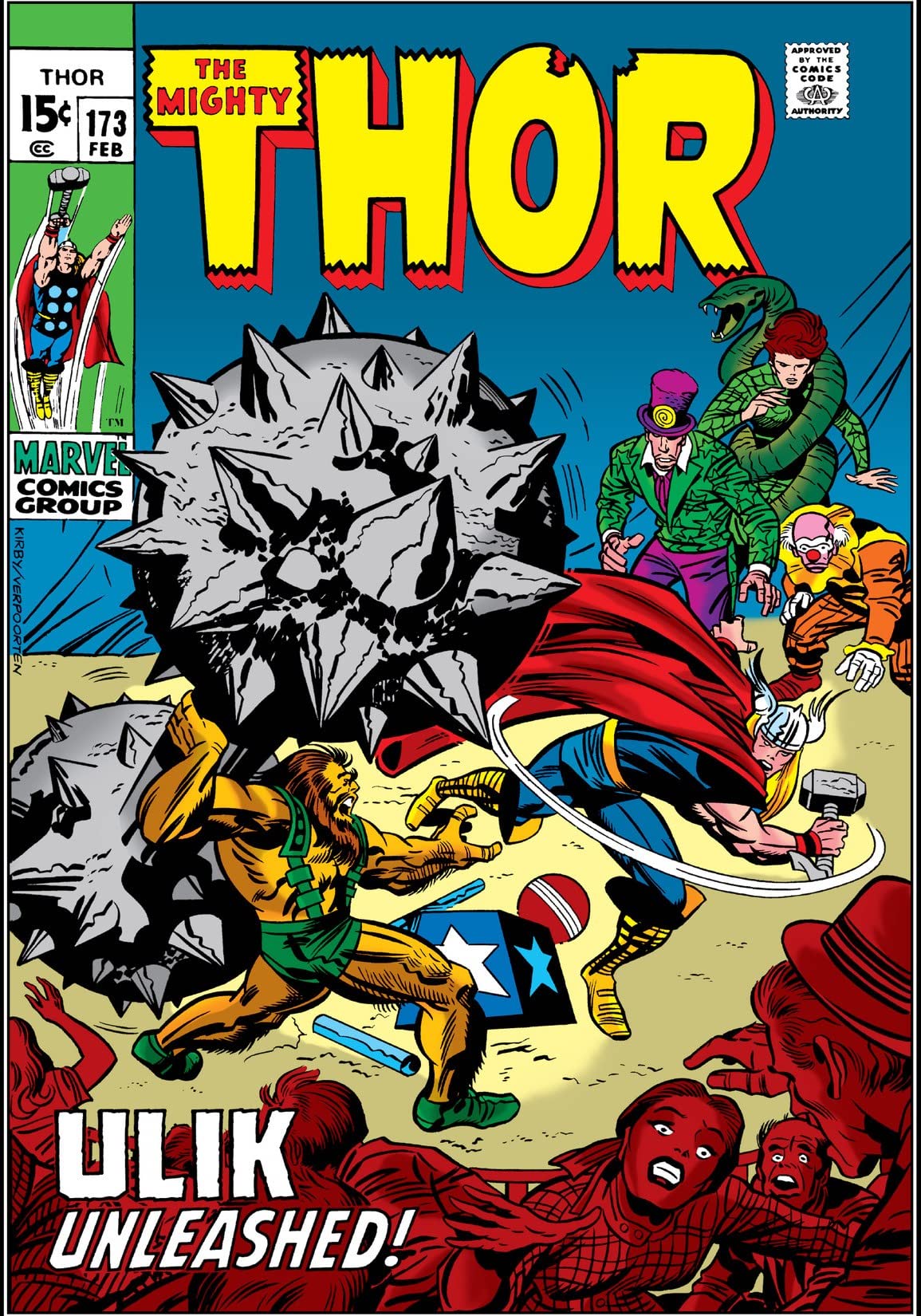Thor #173 cover