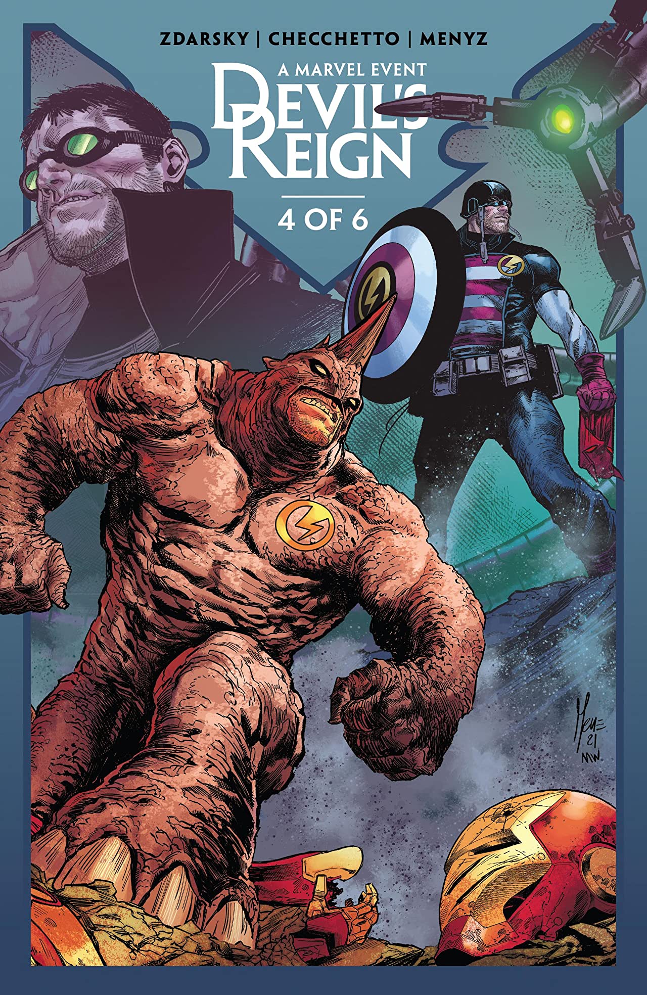 Devil's Reign #4 cover