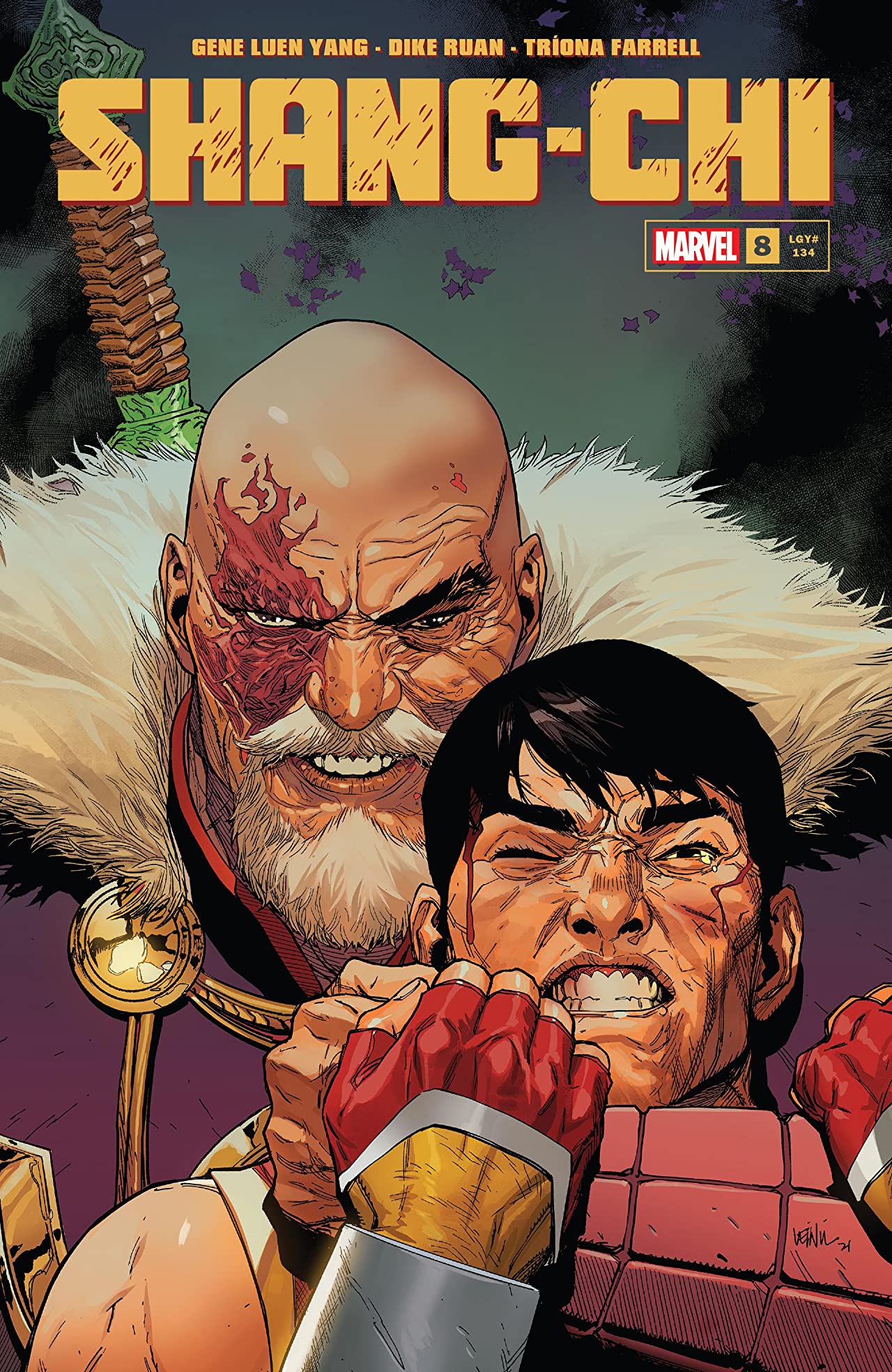 Shang-Chi #8 cover