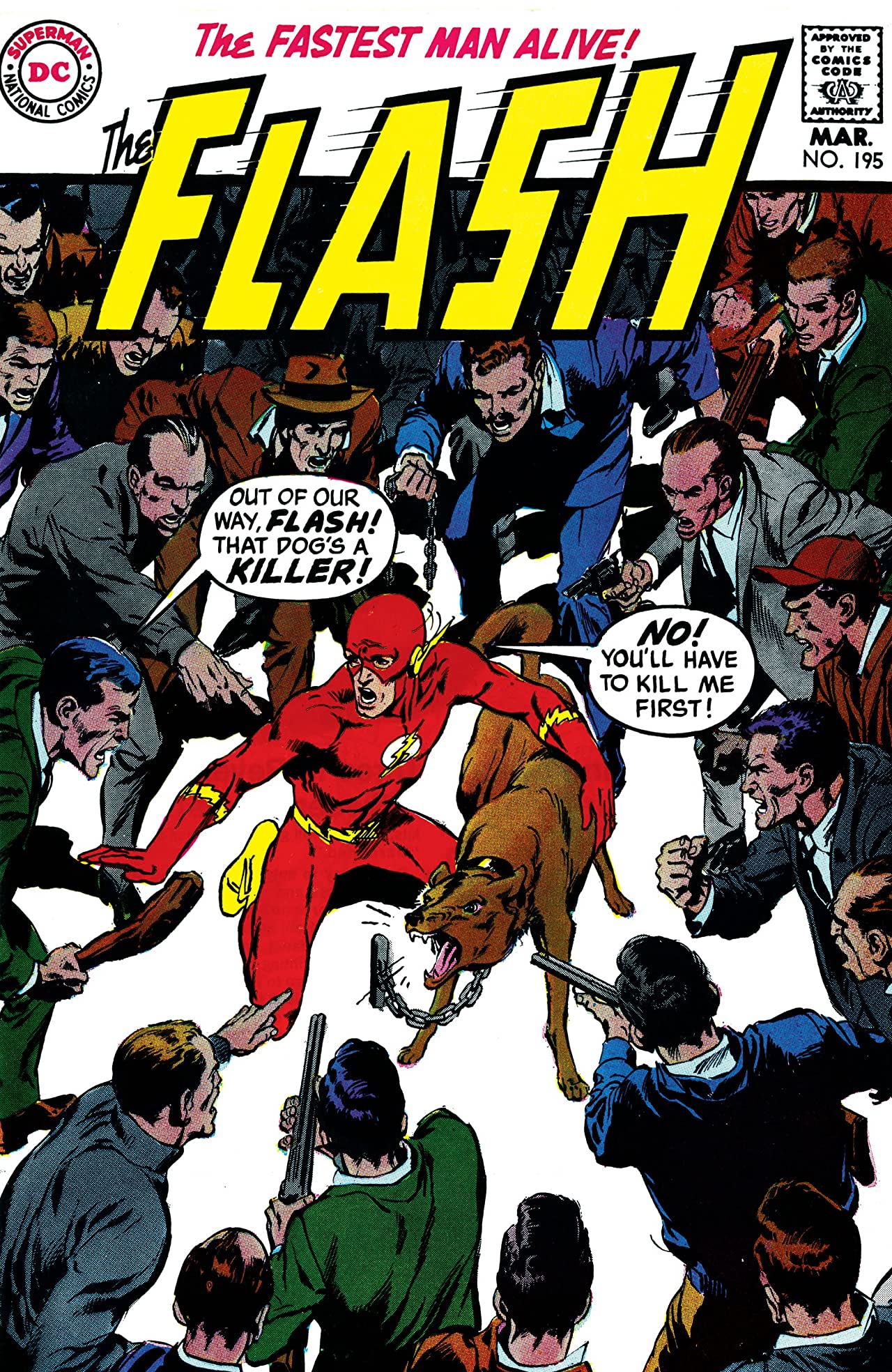 The Flash #195 cover