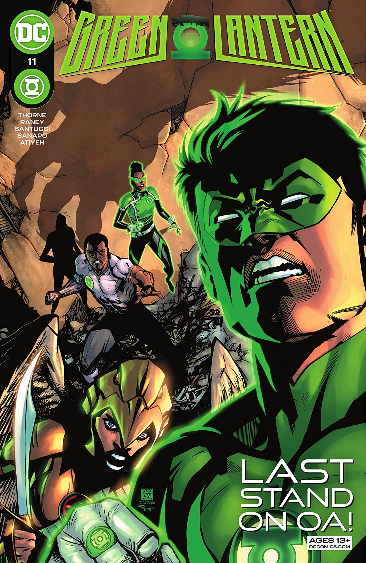 Green Lantern #11 cover