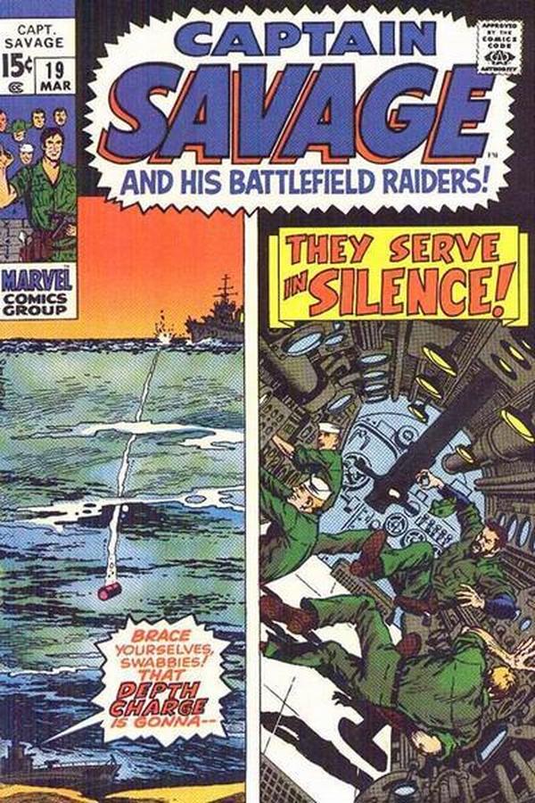 Capt. Savage and His Leatherneck Raiders #19 cover
