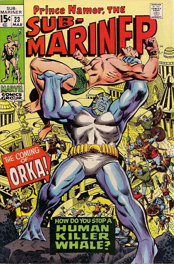 Sub-Mariner #23 cover