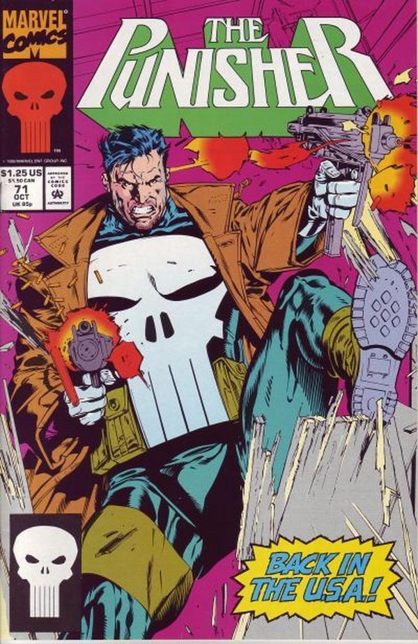 The Punisher #71 cover