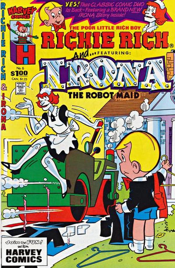 Richie Rich and [...] #6 cover