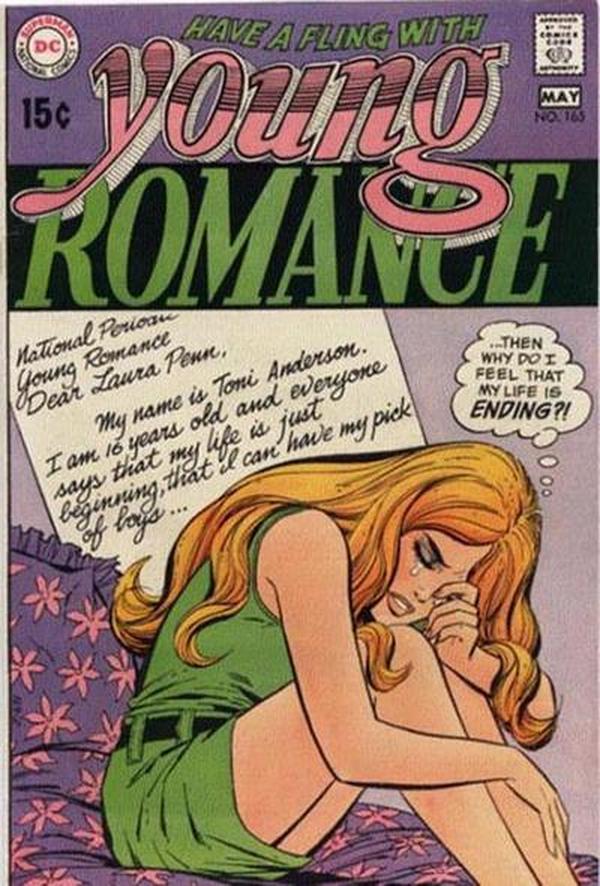 Young Romance #165 cover