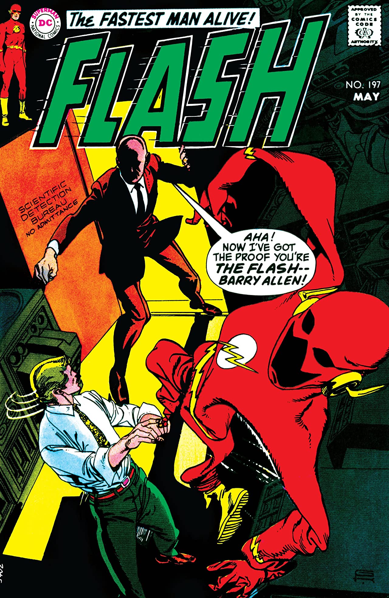 The Flash #197 cover