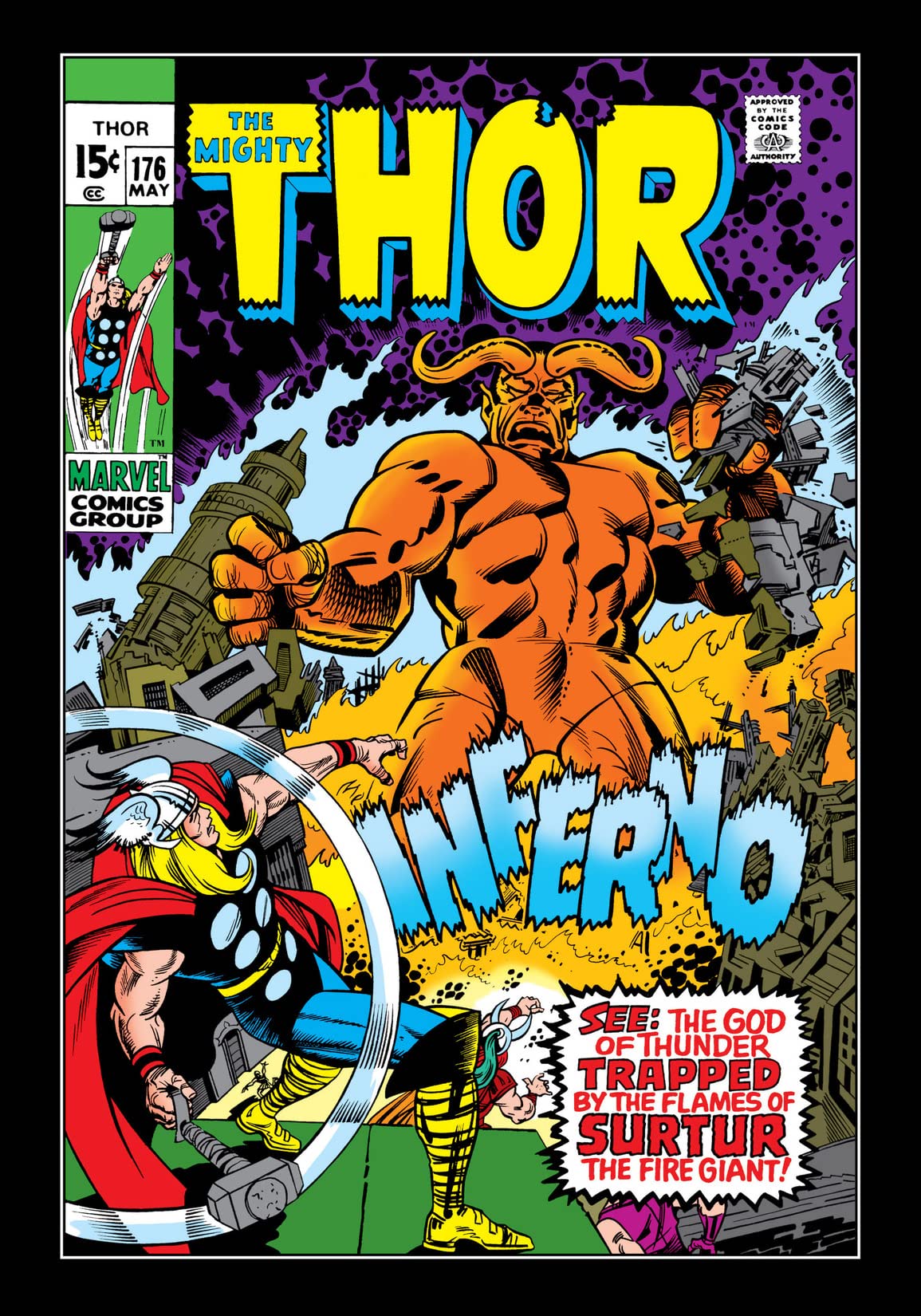 Thor #176 cover