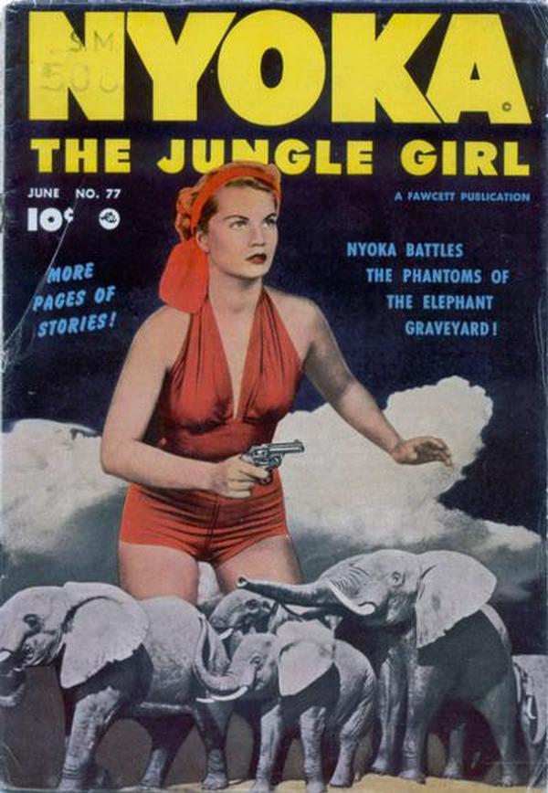 Nyoka the Jungle Girl #77