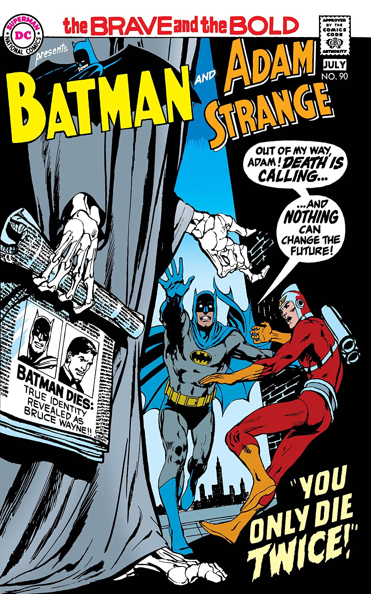 The Brave and the Bold #90 cover